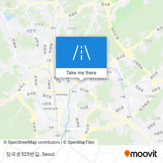 장곡로523번길 map
