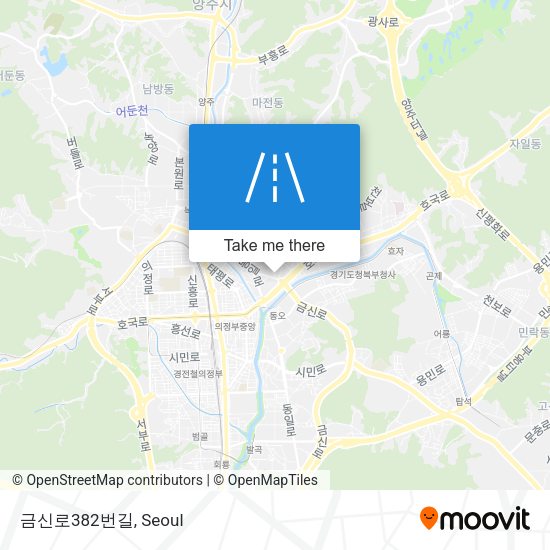 금신로382번길 map