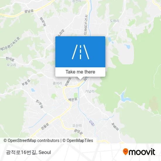 광적로16번길 map