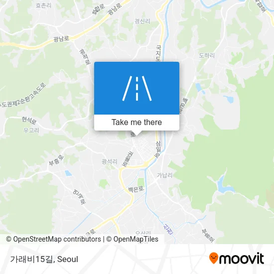 가래비15길 map