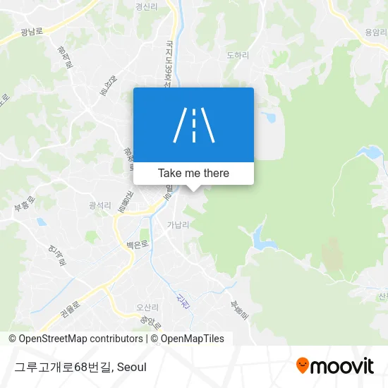 그루고개로68번길 map
