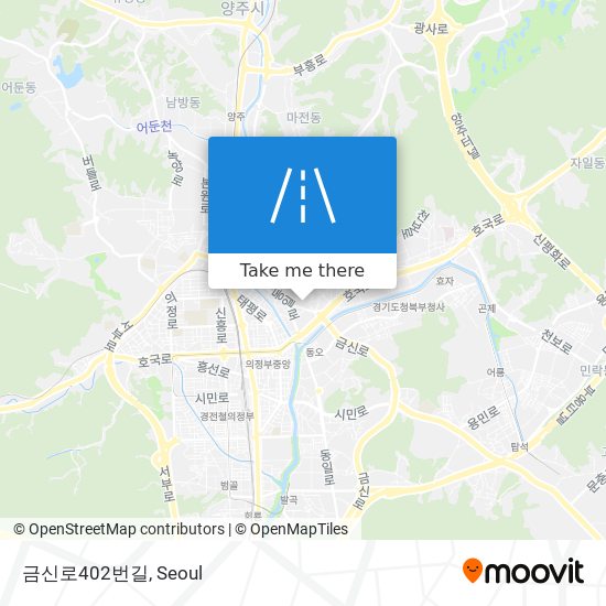 금신로402번길 map