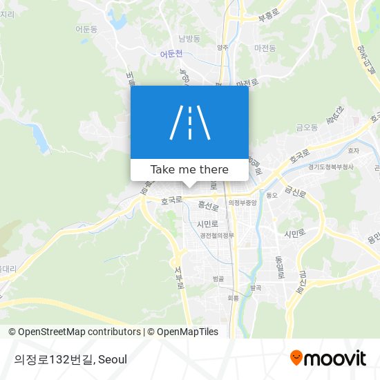 의정로132번길 map