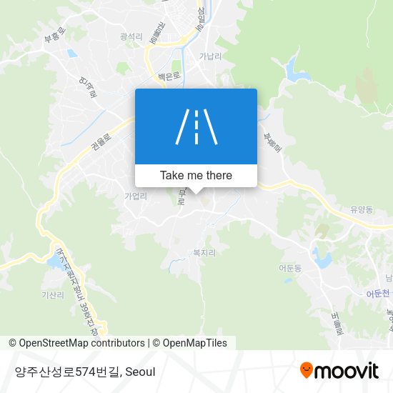 양주산성로574번길 map