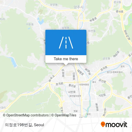 의정로198번길 map