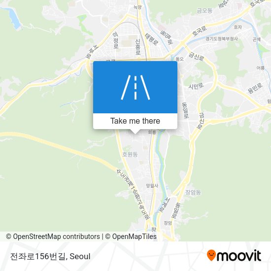 전좌로156번길 map