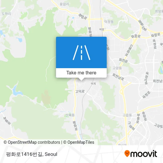 평화로1416번길 map