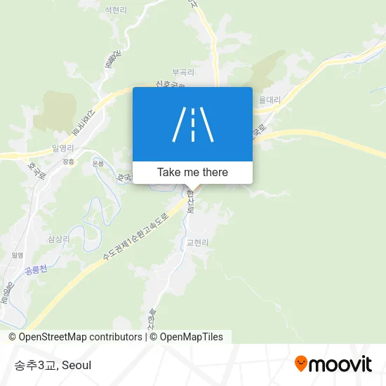 송추3교 map