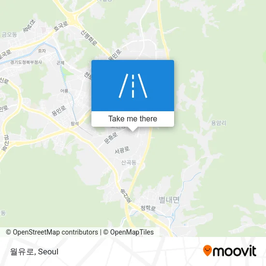 월유로 map