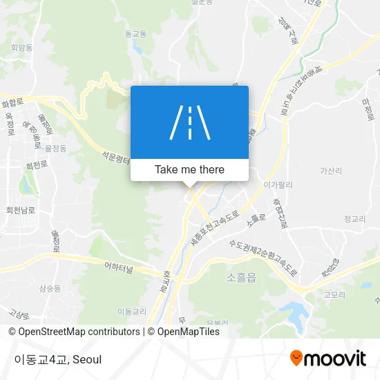 이동교4교 map