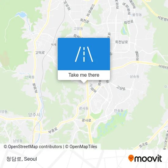 청담로 map