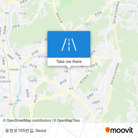 용현로105번길 map