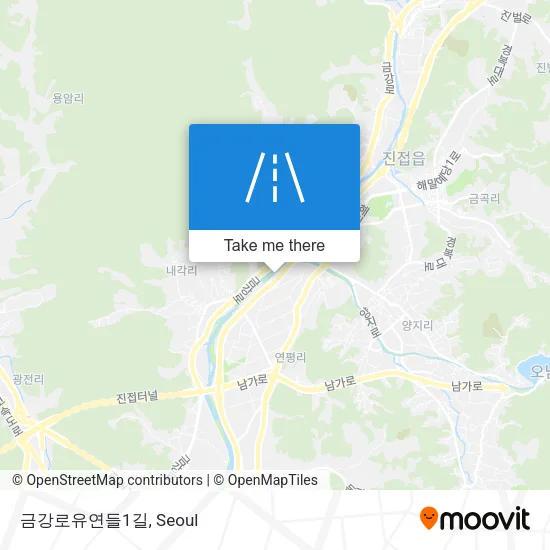 금강로유연들1길 map