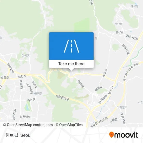 천보길 map