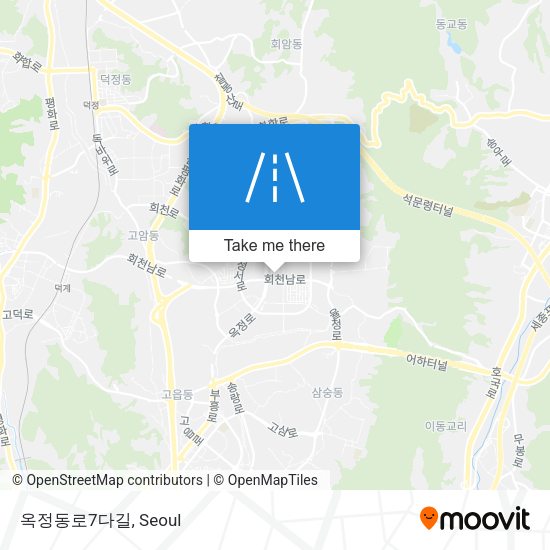 옥정동로7다길 map
