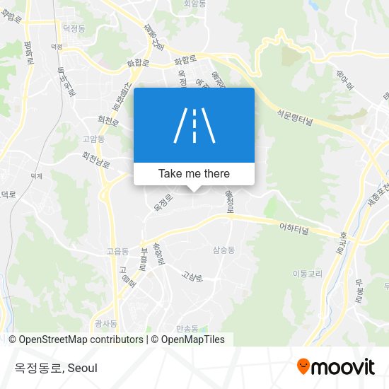 옥정동로 map