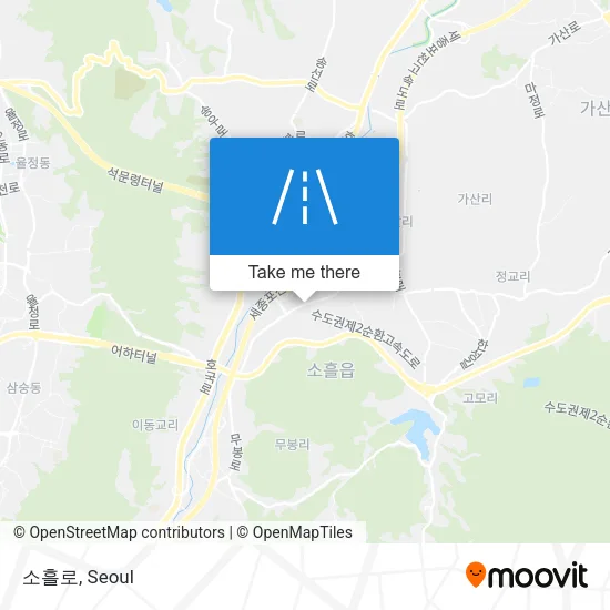 소흘로 map
