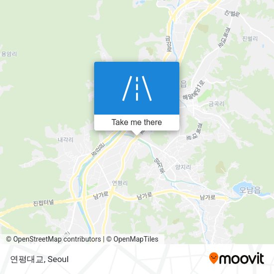 연평대교 map