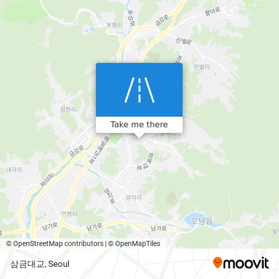 삼금대교 map