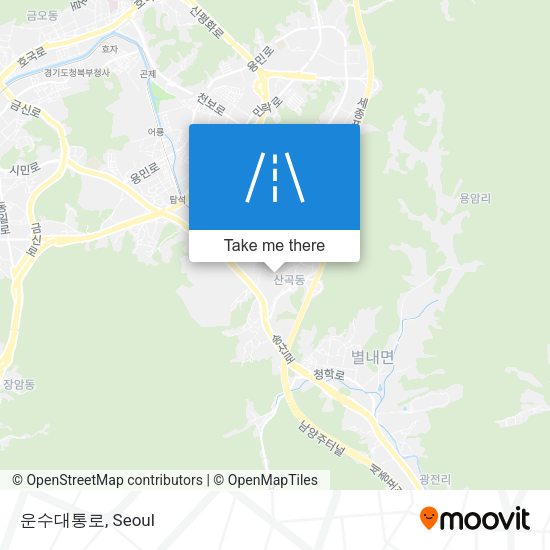 운수대통로 map