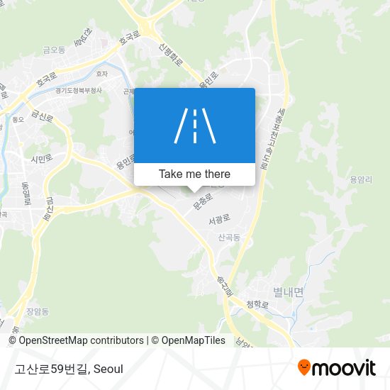 고산로59번길 map