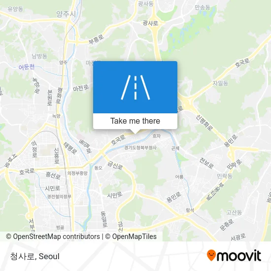 청사로 map
