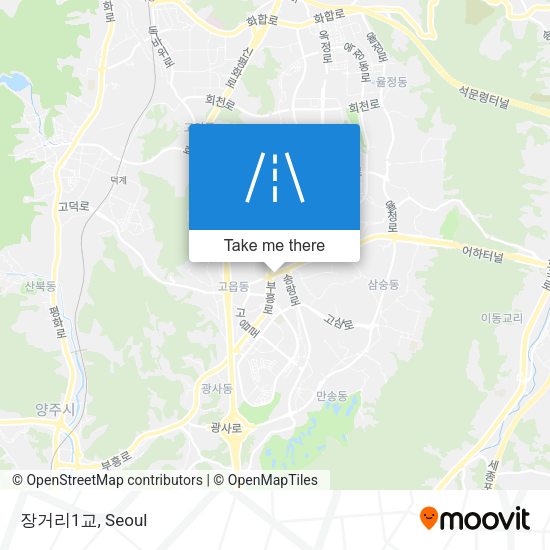 장거리1교 map