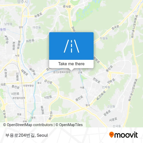부용로204번길 map