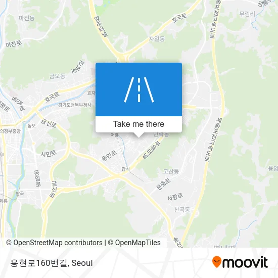 용현로160번길 map