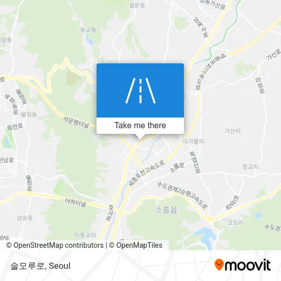 솔모루로 map