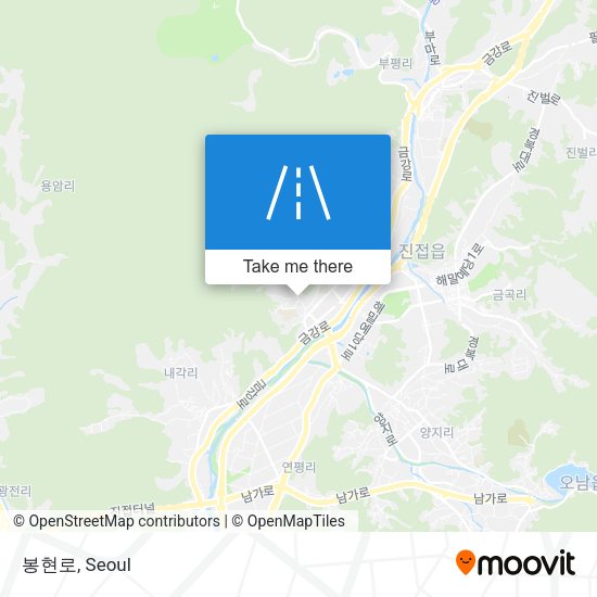 봉현로 map