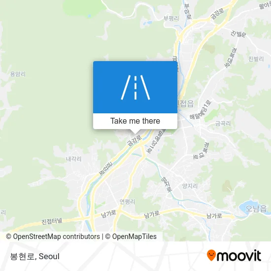 봉현로 map
