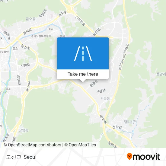 고산교 map