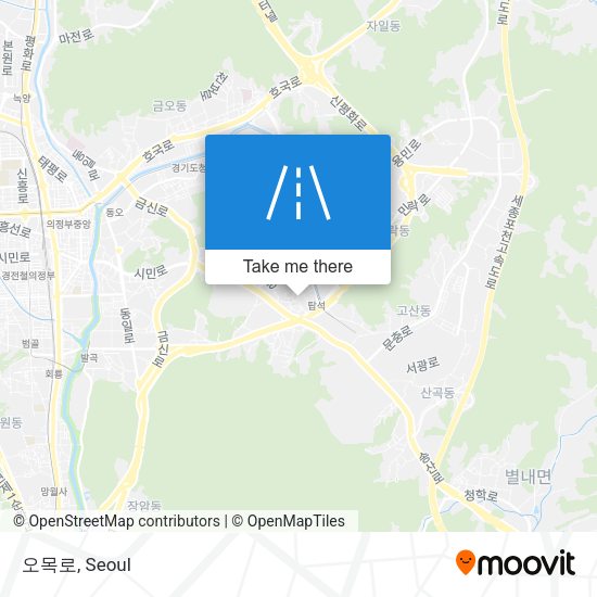 오목로 map