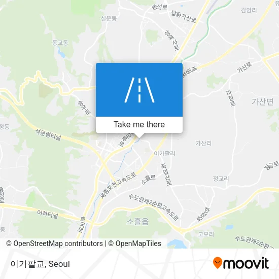 이가팔교 map