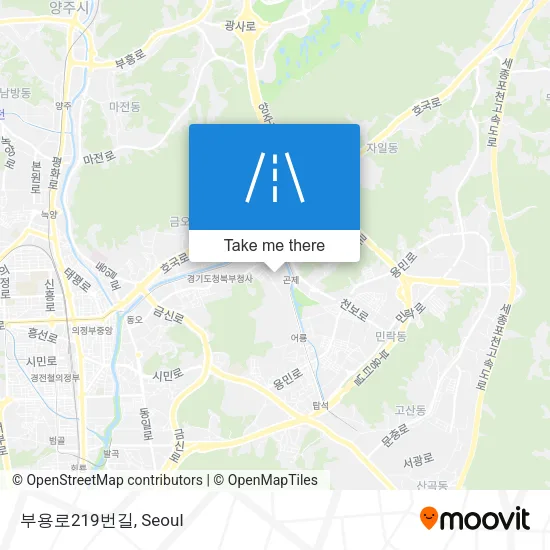 부용로219번길 map