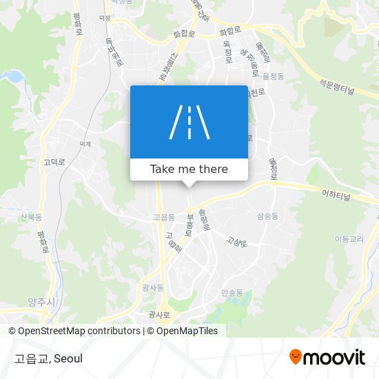 고읍교 map