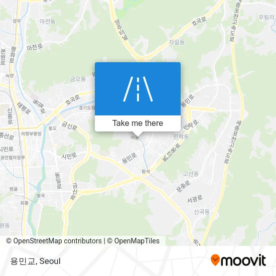 용민교 map