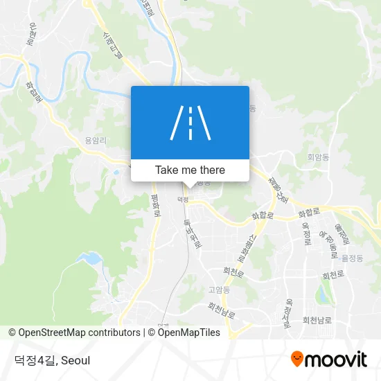 덕정4길 map