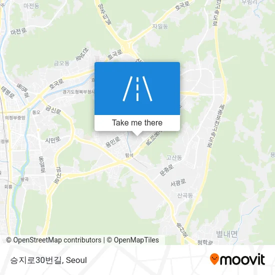 승지로30번길 map