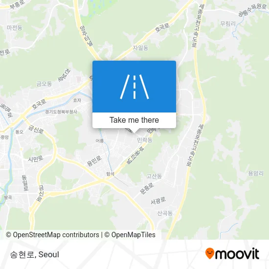 송현로 map