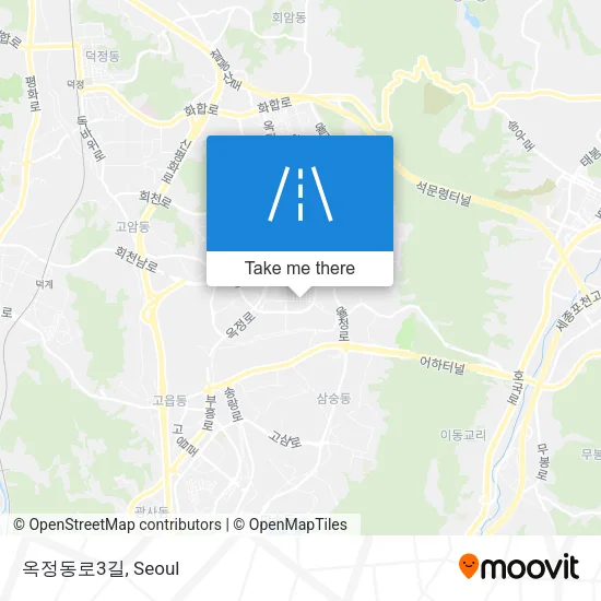 옥정동로3길 map