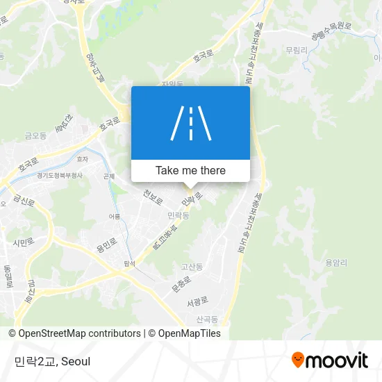 민락2교 map