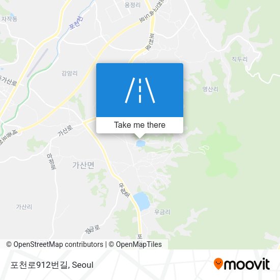 포천로912번길 map