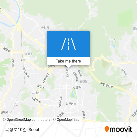 옥정로10길 map
