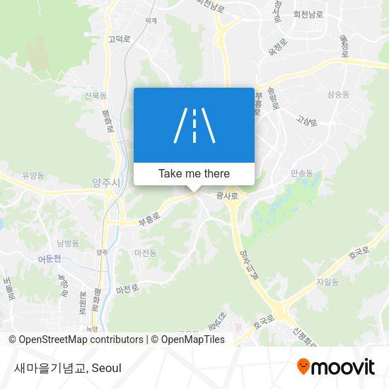 새마을기념교 map