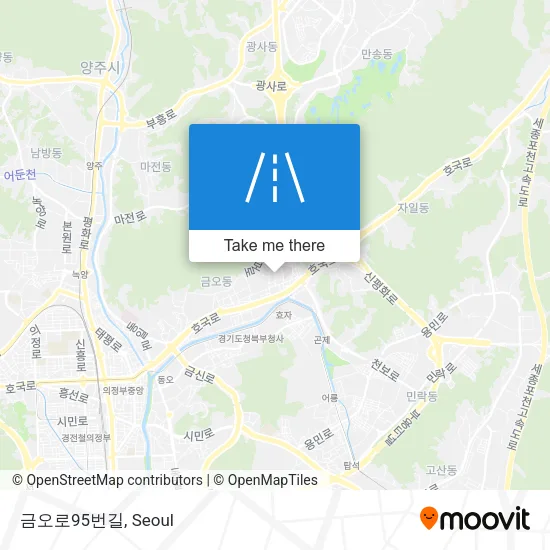 금오로95번길 map
