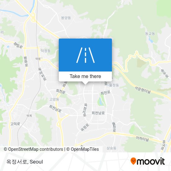 옥정서로 map