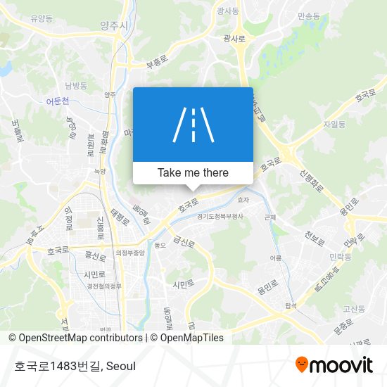 호국로1483번길 map