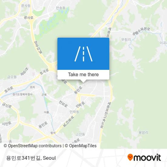 용민로341번길 map